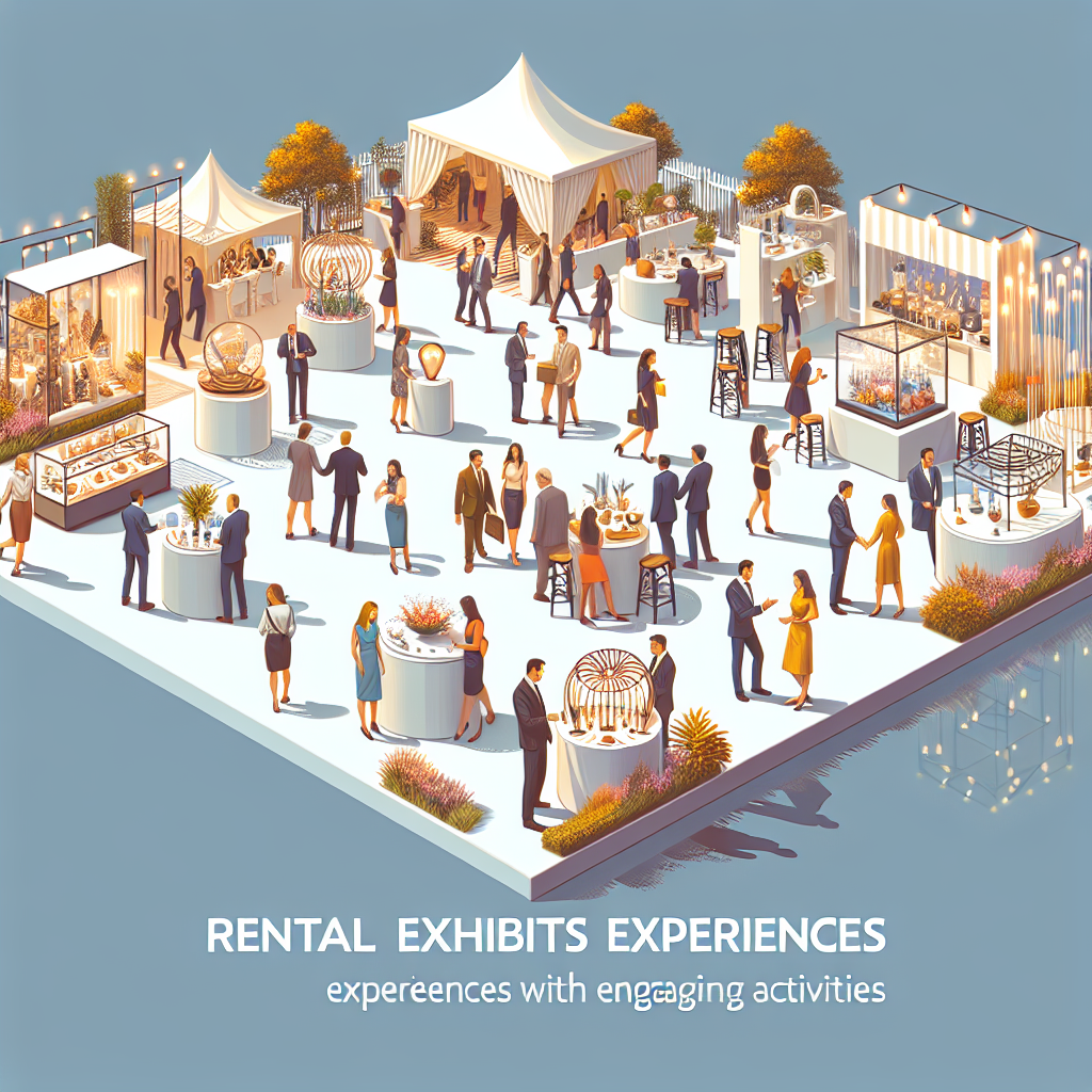 Rental Exhibits Experiences with Engaging Activities